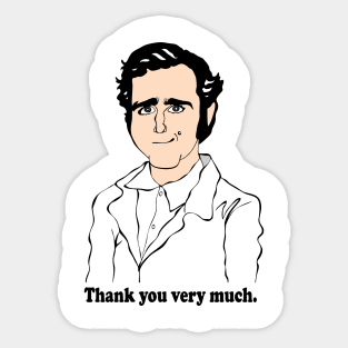 ANDY KAUFMAN FAN ART Sticker